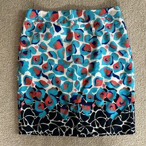 Ann Taylor Floral Skirt
